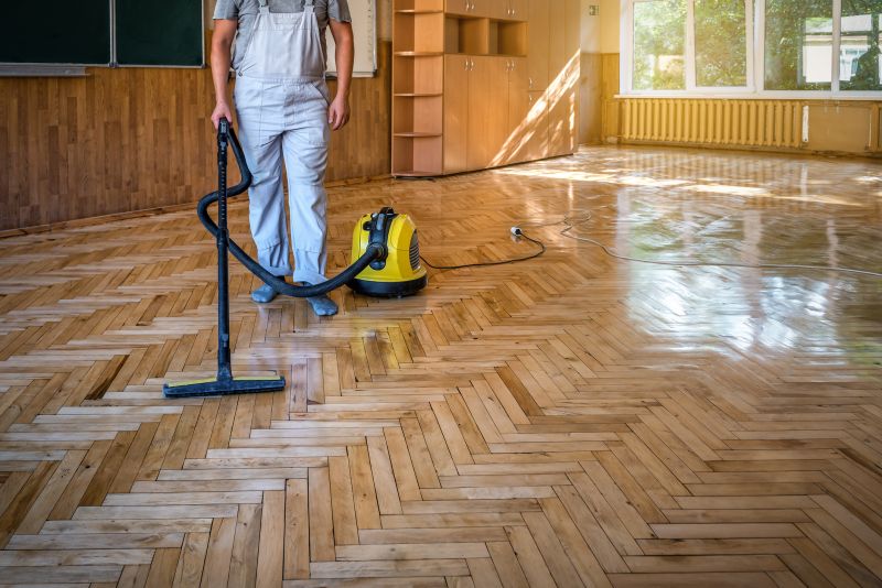 Hardwood Floor Waxing