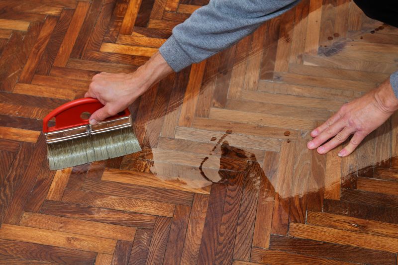 Hardwood Floor Waxing